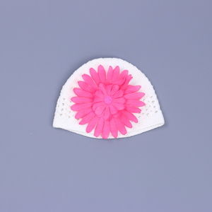 Koala Girls White | Pink Hat size: 3-6 Months